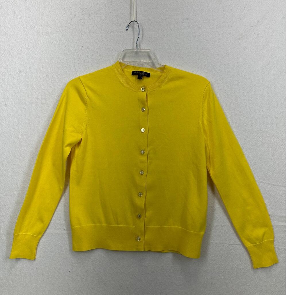 Brooks Brothers Women's Supima Cotton Cardigan Sweater SZ M NWOT